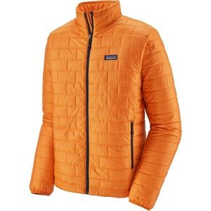 Brand new Patagonia Nano puff jacket. Mango color